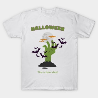 Halloween This is boo sheet T-Shirt